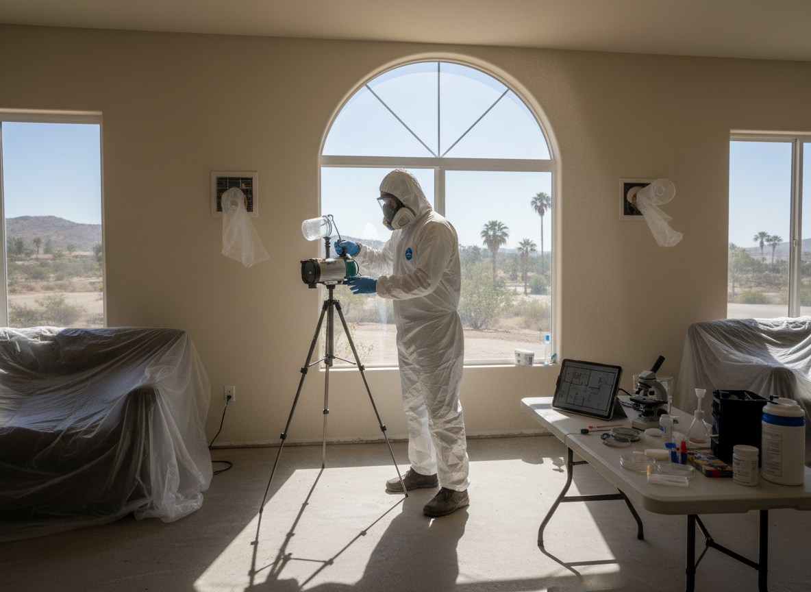 Post Remediation Mold Testing in San Luis Rey, CA